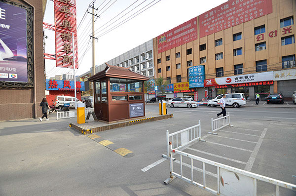 长春欧亚奥特莱斯车牌识别系统两进一出
